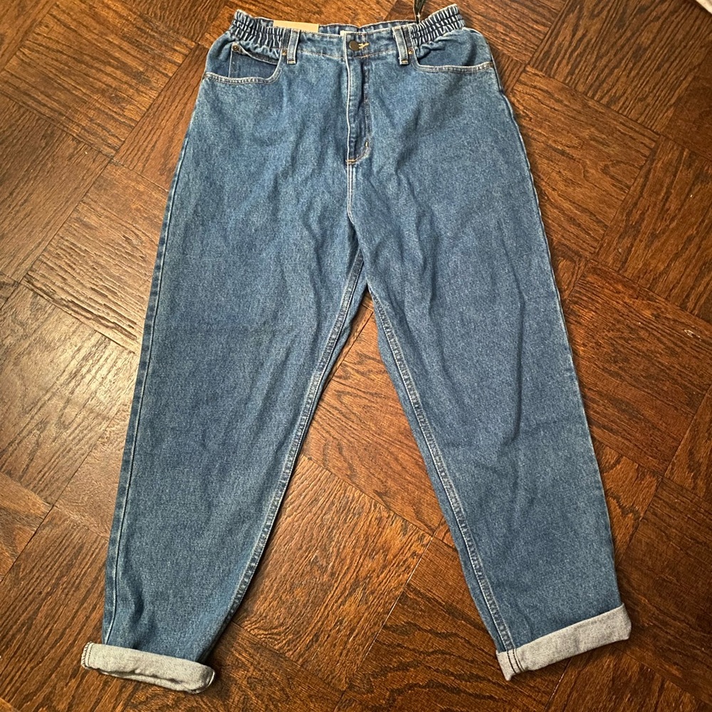 NWT LL Bean denim jeans size 12 Petite